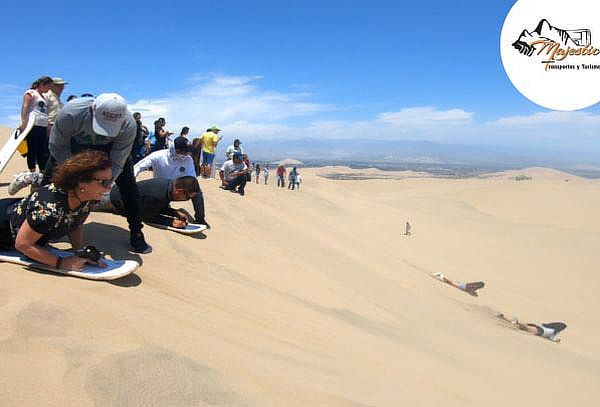 Full Day Paracas + Ica + Islas Ballestas con Majestic