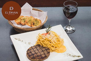 2x1 - Lasagna ó Spaguetti Huancaina + Pan al ajo y más