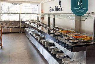 Almuerzo BUFFET: Makis, Comida Marina, Oriental y Más