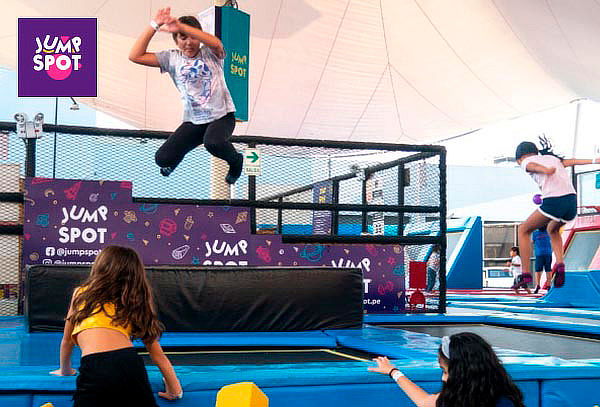 Juega 30 o 60 Minutos - Jump Spot - 7 Sedes a Elegir - Lima
