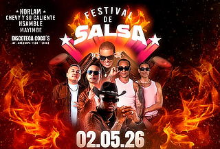FESTIVAL DE SALSA: Norlam, Mayimbe, Nsamble y Más
