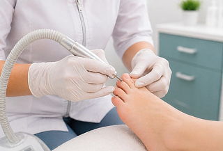 Podología Integral + Exfoliación + 1 Sesión de laser