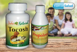 ¡Defensas Altas sin Alergias! Propolio + Tocosh 50%
