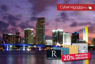 ¡Viaje de ensueño! Miami y mas para 04 personas 78%