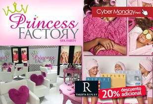 ¡Engríe a las consentidas de casa! Princess Factory 62%