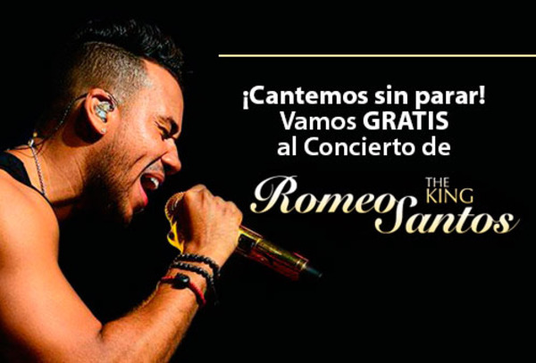 ¡A todo Pulmón! Cantemos con Romeo Santos este 23 de Abril