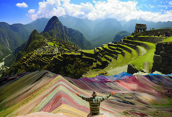 ¡Para Dos! Machu Picchu - Montaña de 7 Colores con Aéreos