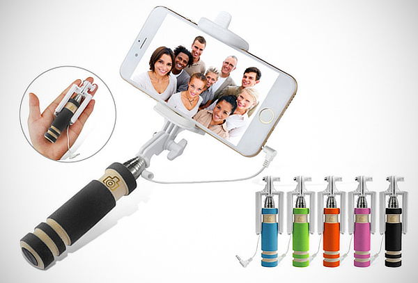¡Liquidación! Monopod para Selfies con Cable