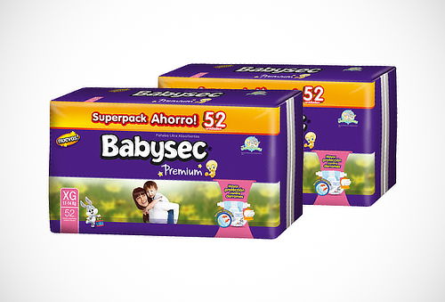 pañales babysec etapa 3 por 50