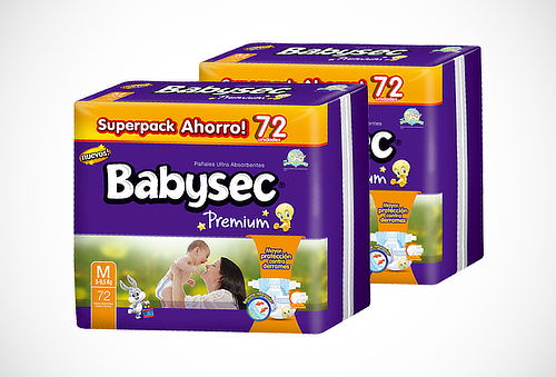 pañales babysec etapa 3 por 50