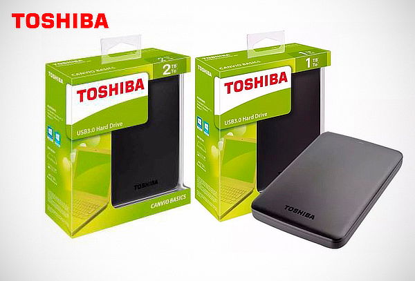 Toshiba Disco Duro Externo 1TB y 2 TB