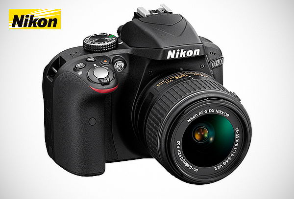 Cámara Nikon D3300 Gris c/18-55mm VR AF-P