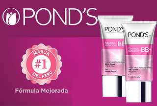 ¡Rostro Perfecto! Pack de 2 Cremas Ponds Flawless Radiance