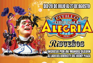 "El Circo de La Alegría de Pitillo" - Entrada Zona Central