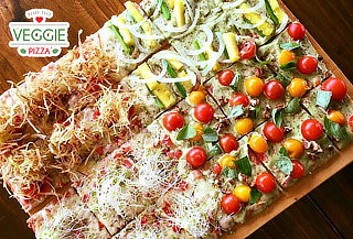 ¡Come Rico y Sano con Veggie Pizza!