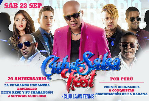 ¿Y como se pide la Salsa? Sa Sa Sa SALSA ¡CUBA SALSA FEST!