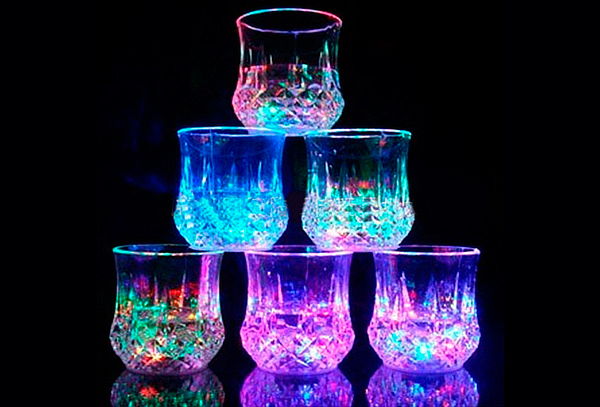 Vasos Decorativos con Luces Led ¡Súper Precio!