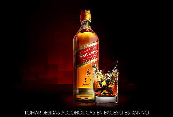 2 Botellas de Whisky Johnnie Walker Etiqueta Roja o Negra