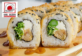 Barra Libre de Makis + Bebidas para Una Persona en Mr. Sushi Barra Libre de Makis + Bebidas para Una Persona en Mr. Sushi