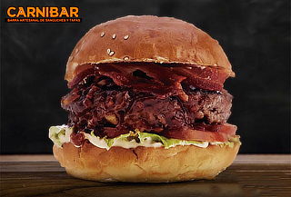 ¡Carnibar! Las Mejores Hamburguesas + Bebida ¡Carnibar! Las Mejores Hamburguesas + Bebida