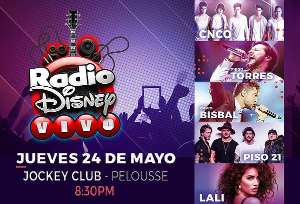 Concierto Radio Disney ¡24 de Mayo! ¡Últimas Horas!