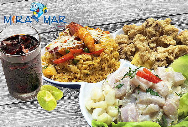 ¡Uhmmm Qué Rico! Trío Marino y Más en Miramar San Borja, Comida peruana