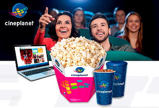Cineplanet Online: 2 Entradas + Combo Recargable Cineplanet Online: 2 Entradas + Combo Recargable