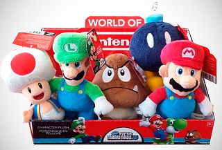 Set de 5 Peluches Super Mario World