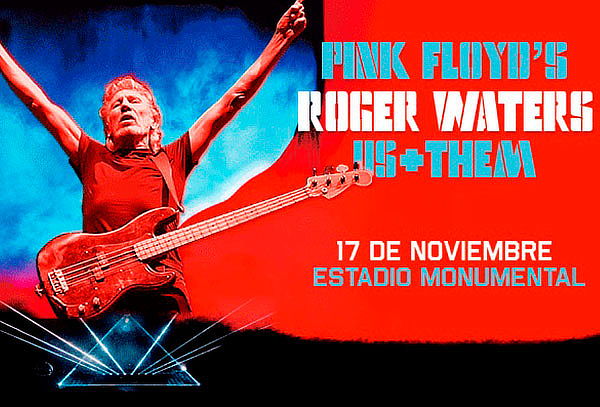 Gran Concierto de Pink Floyd's Roger Waters en Us+Them Tour