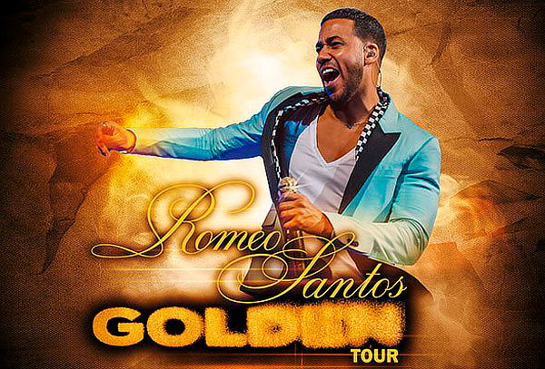¡Golden Tour! Entrada Platinum a Concierto de Romeo Santos