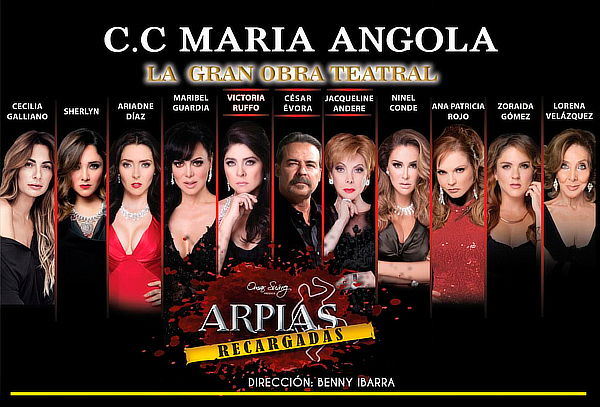¡Gran Obra Teatral ARPÍAS con Actrices Mexicanas de Lujo!