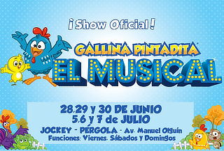 ¡Show Oficial de la Gallina Pintadita! Llega al Perú
