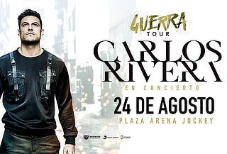 ¡Por Primera vez en el Perú! Carlos Rivera - Guerra Tour