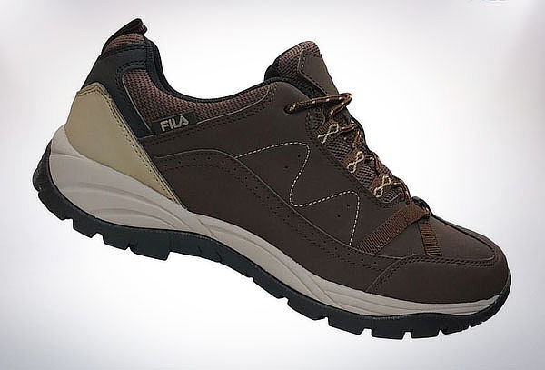 zapatillas fila marrones