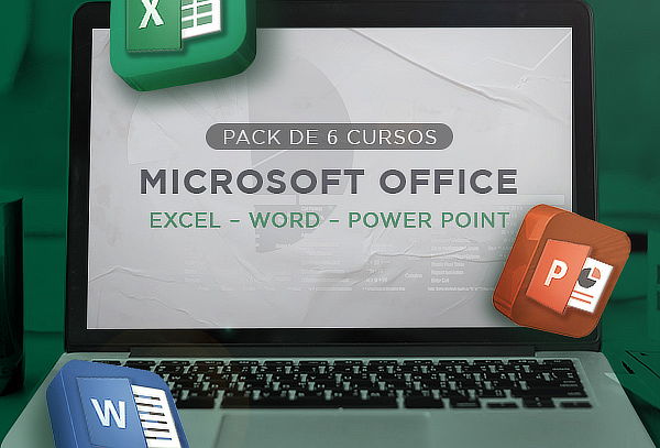 Pack de 06 cursos de Microsoft Office en Netzun.com