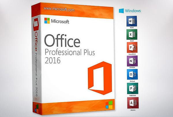 ¡Paquete Completo! Microsoft Office 2016 PRO por 1 año