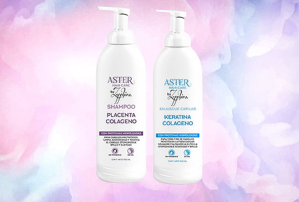 Shampoo o Acondicionador sin Sal Aster Hair Care 500 ml