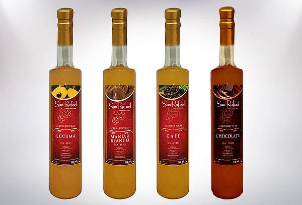 Crema de Pisco San Rafael 500 ml  - Sabores Variados 