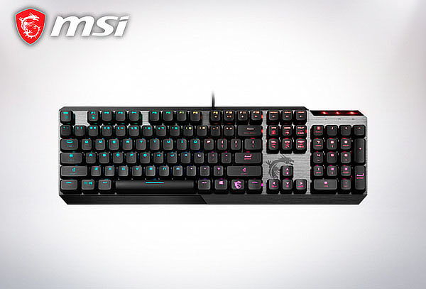 Teclado GAMER PROFESIONAL mecánico Vigor GK50 LOW -MSI 