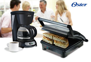 Grill Parrillero y Cafetera Oster
