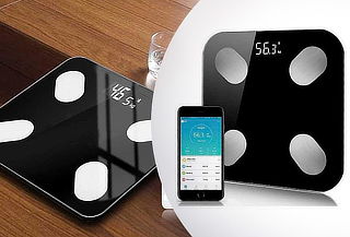 Balanza Smart Bluetooth ¡Controla tu peso y grasa corporal! 