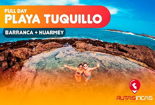 ¡Full Day Playa Tuquillo! Barranca, Juegos Acuáticos y más