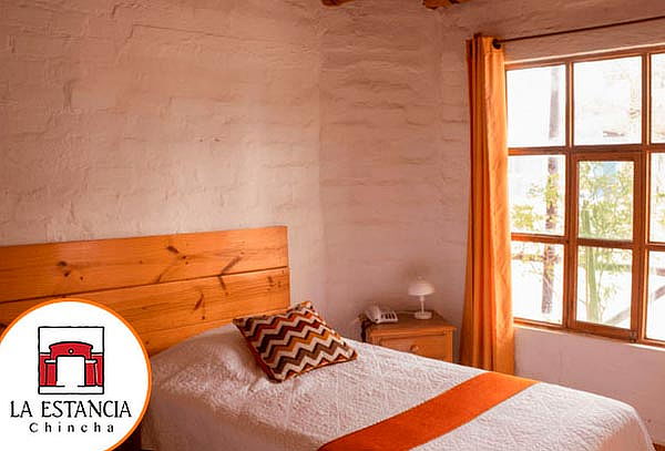 Chincha para DOS en La Estancia del Sur ¡Momento Relax!