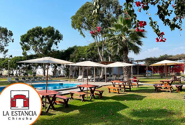 Chincha para DOS en La Estancia del Sur ¡Momento Relax!