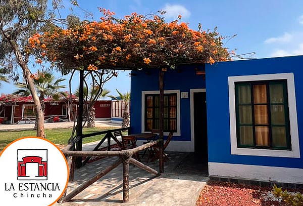 Chincha para DOS en La Estancia del Sur ¡Momento Relax!