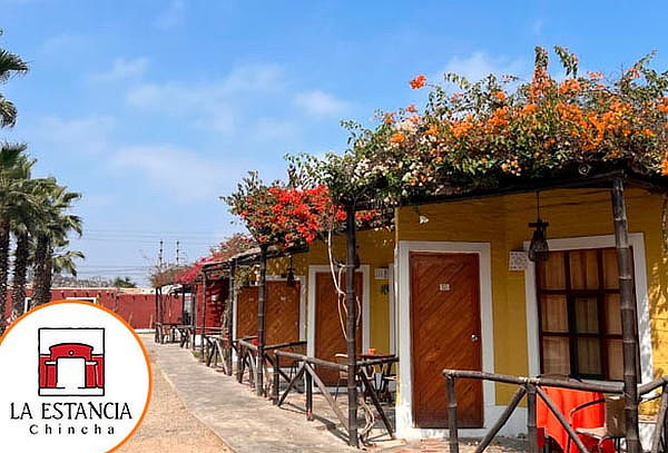 Chincha para DOS en La Estancia del Sur ¡Momento Relax!