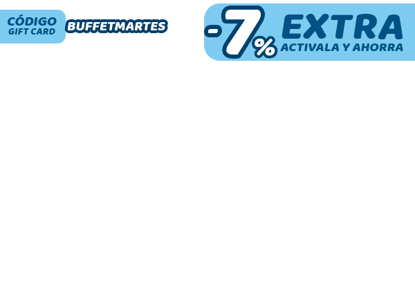 ALMUERZO O CENA BUFFET + Postre + Ice Tea - 4 LOCALES