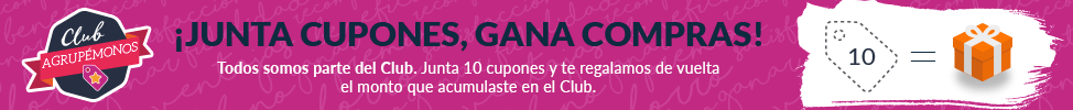 Club Agrupemonos - ¡Junta cupones, gana compras!